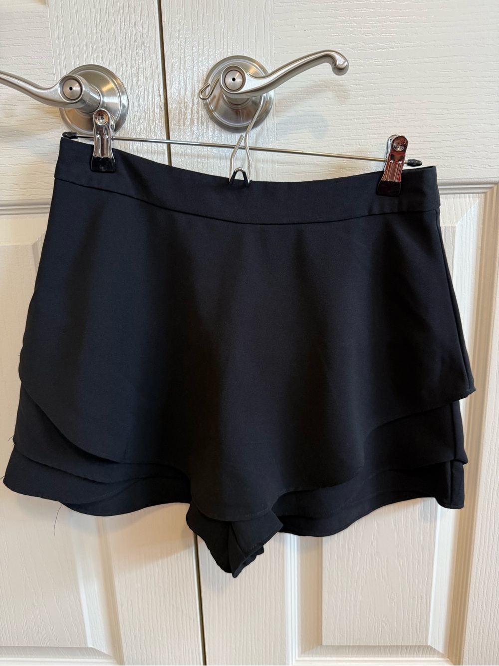 The Impeccable Pig Black Layered Skort